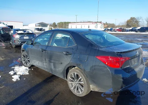 2017 Toyota Corolla Se из США, поврежденный, VIN 2T1BURHE9HC801142